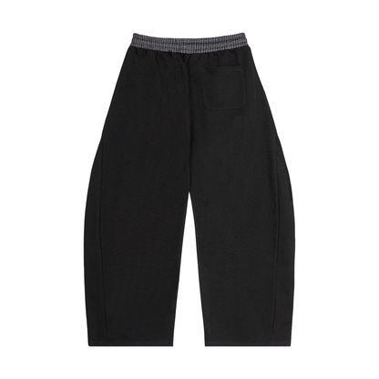 Plaid Barrel Sweatpants