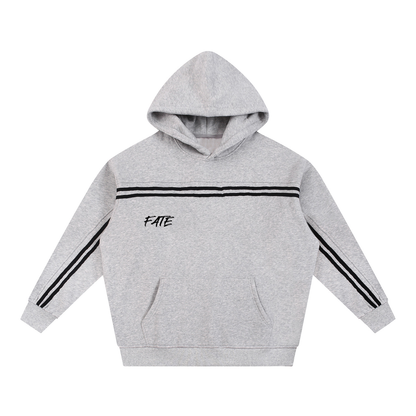 Sun Fade Contrast Tape Fleece Hoodie