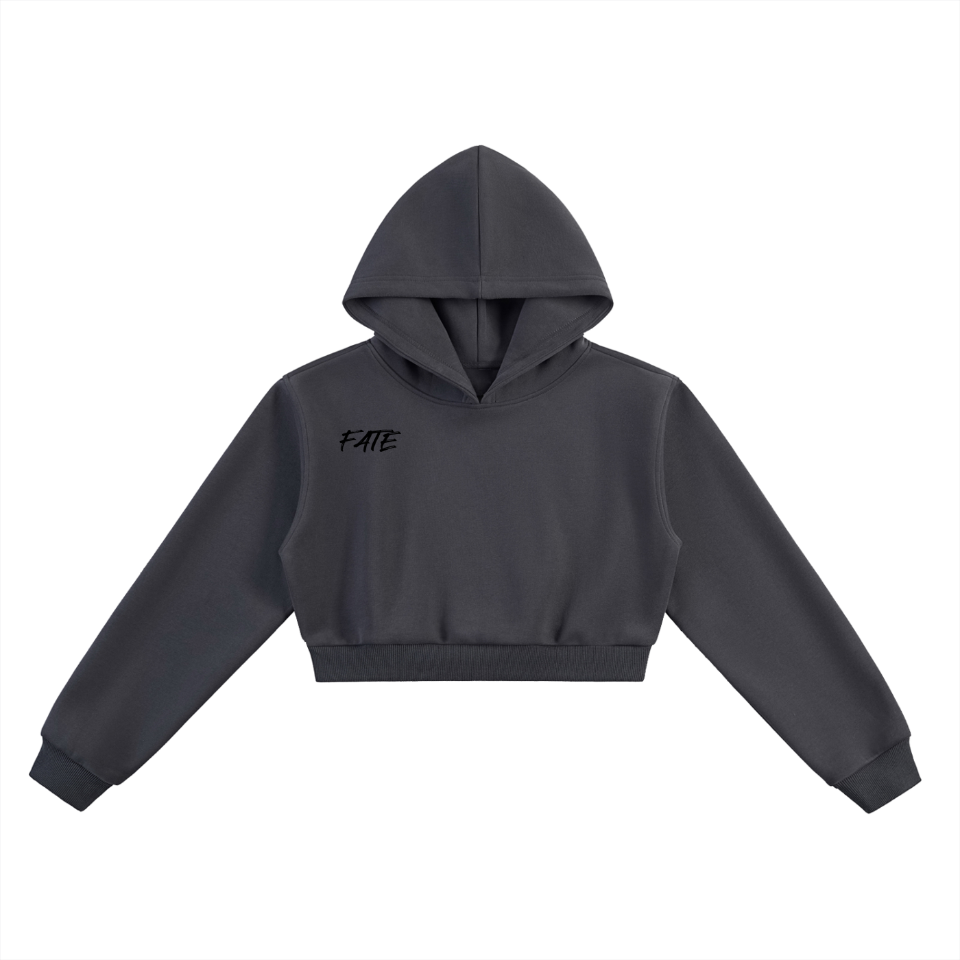 Essential Woman Cropped Hoodie