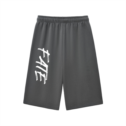 Relaxed Drawstring Three-quarter Sweatpants