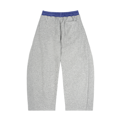 Plaid Barrel Sweatpants